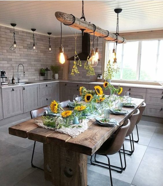 Mesa de jantar pinus 6 lugares